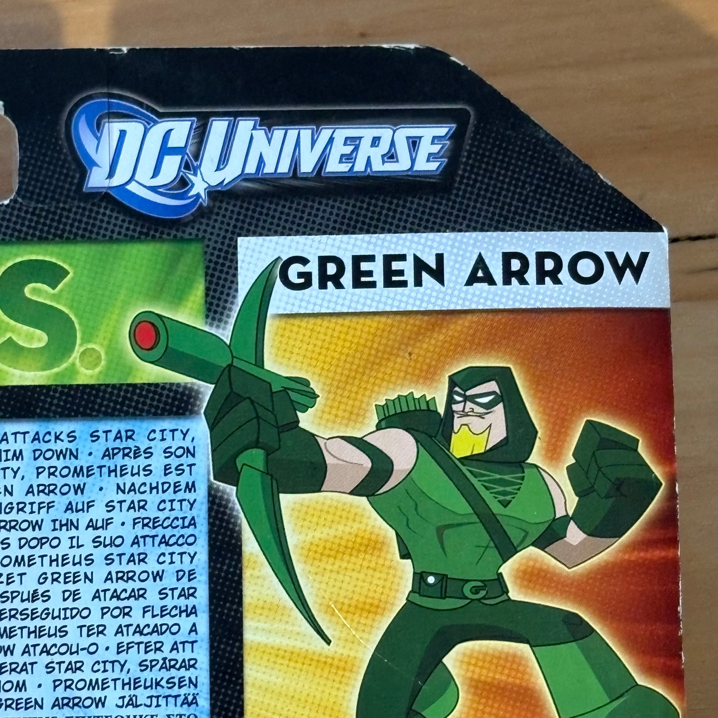 DC Universe Action League Prometheus vs Green Arrow 2011 New Sealed
