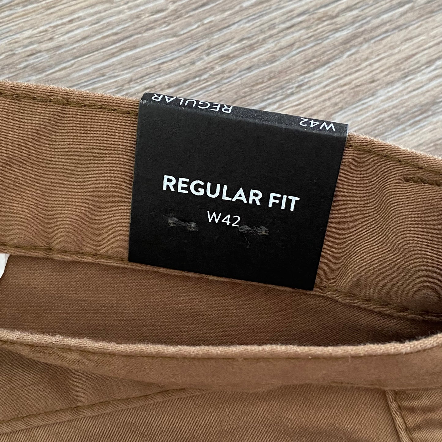 Tarocash Men’s Pants Mustard Sz 42-inch Waist Regular Zip Fly New With Tags