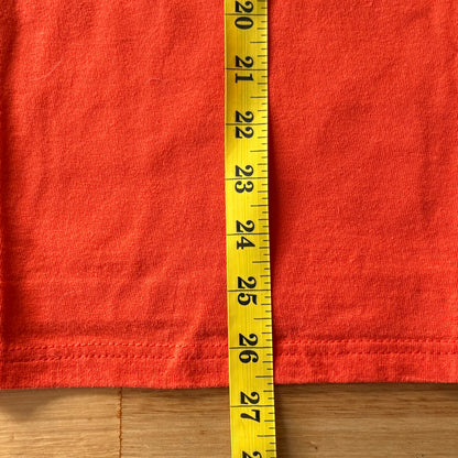 Renegades Softball Team T-Shirt Orange Short Sleeve Size XL