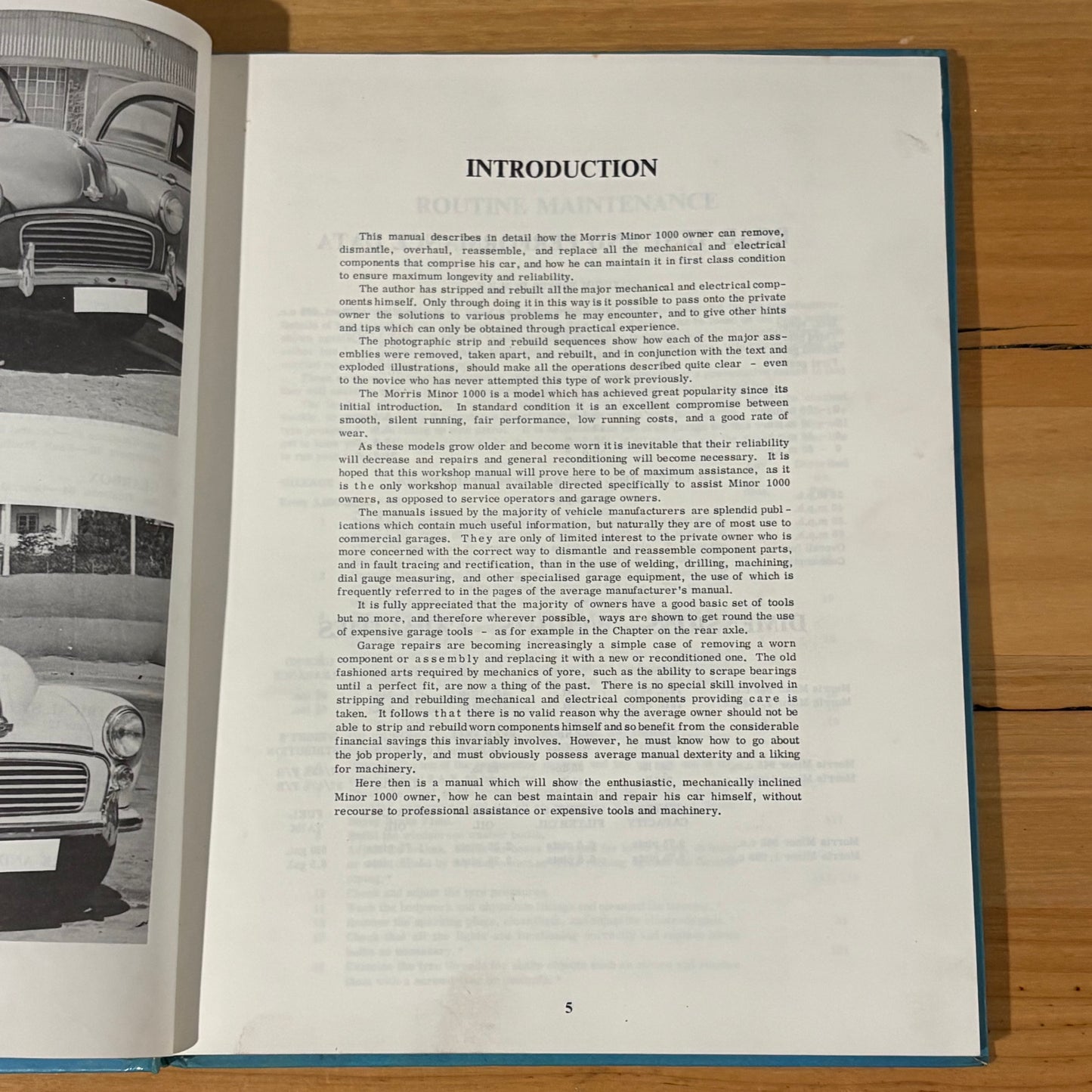 Morris Minor 1000 Haynes Workshop Manual Car Repair Hardcover GD