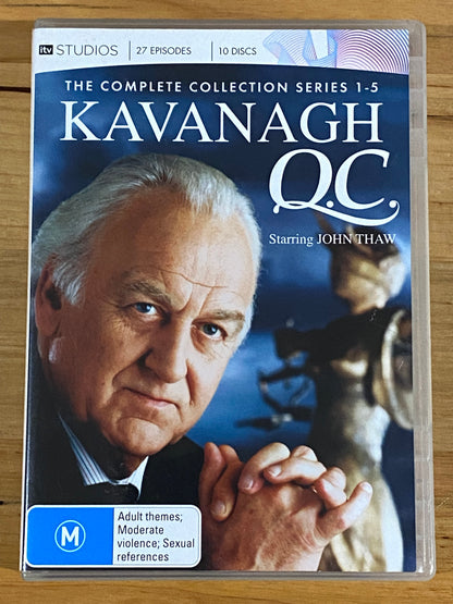 Kavanagh QC Complete Set DVD John Thaw ITV Drama 10-Disc PAL 4 VGC