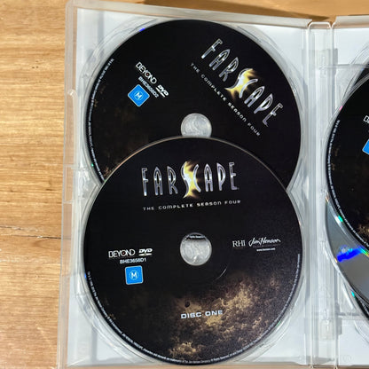Farscape Complete Season 4 DVD Sci-Fi 6-Disc PAL 4 VGC
