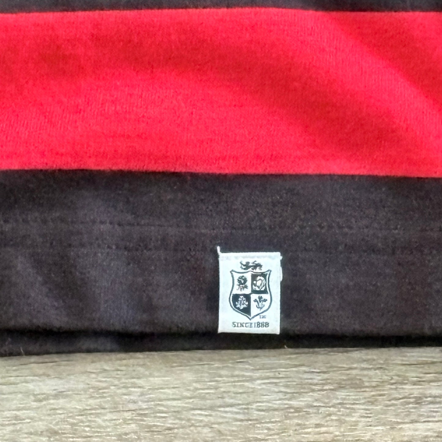 British and Irish Lions Polo Shirt Size Medium Long Sleeve NWT