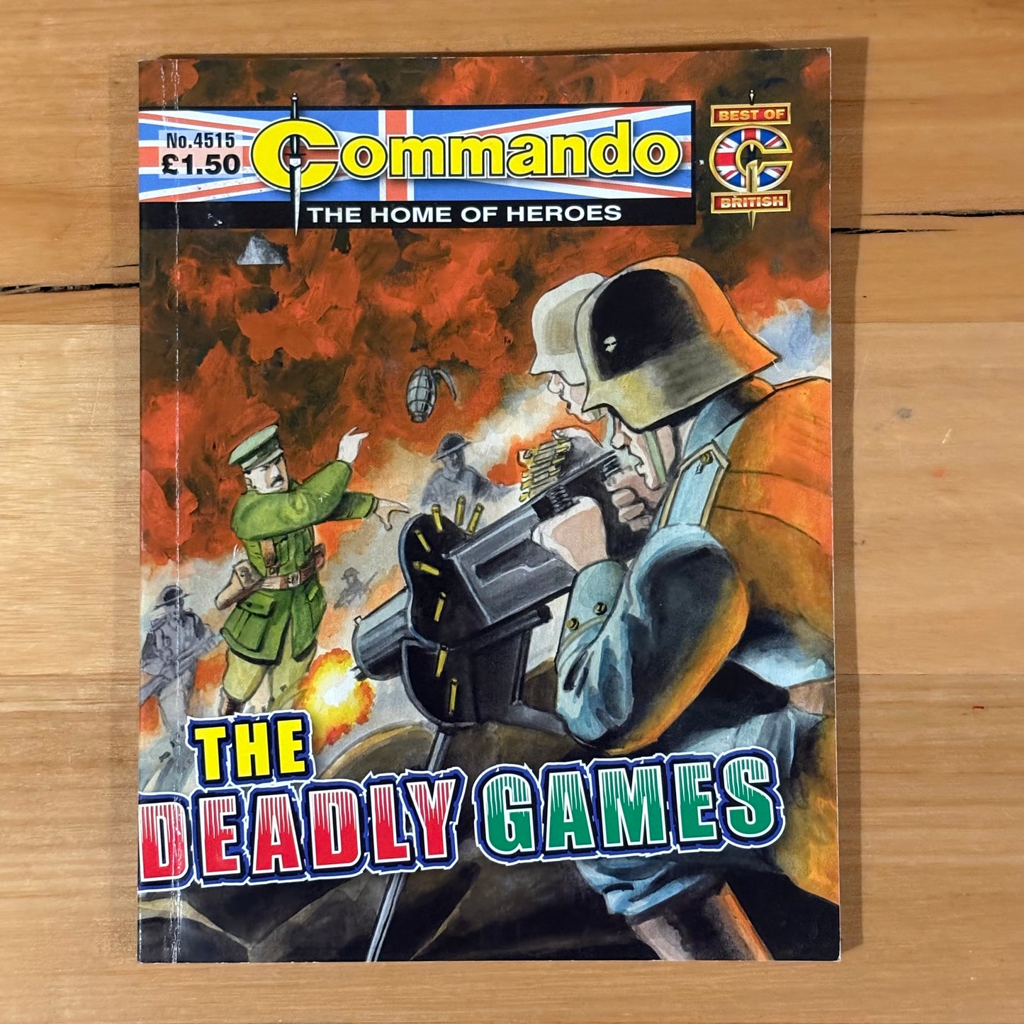 Commando War Comics x 10 Bundle Printed 2012 DC Thomson 051