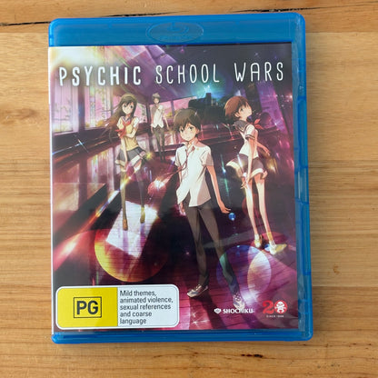 Pyschic School Wars Anime Blu-ray Ryosuke Nakamura Region B VGC