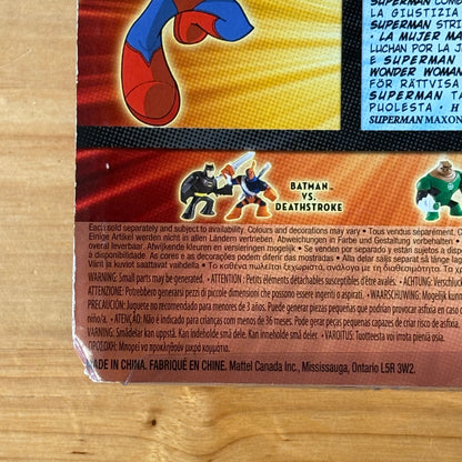 DC Universe Action League Superman vs Wonder Woman 2011 New Sealed