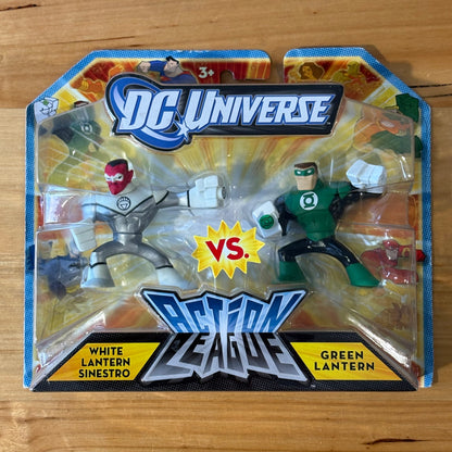 DC Universe Action League White Lantern Sinestro vs Green Lantern 2011 New Sealed