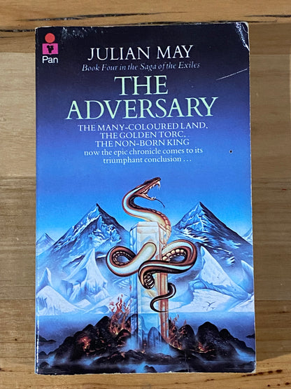 The Adversary by Julian May Paperback 1984 GD