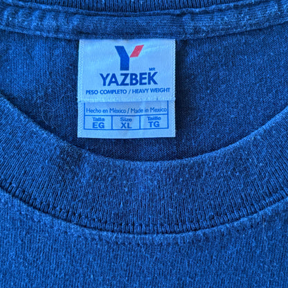 Ixtapa Zihuatanejo Mexico T-Shirt Blue Short Sleeve Size XL