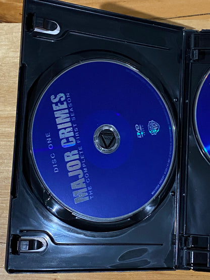 Major Crimes Complete First Season DVD 4-Disc Set NTSC 1 VGC