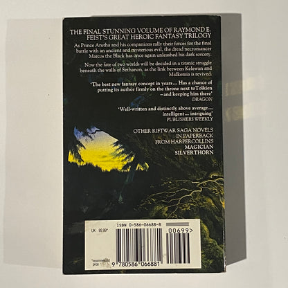 A Darkness At Sethanon by Raymond E. Feist Fantasy Paperback 1997 GD