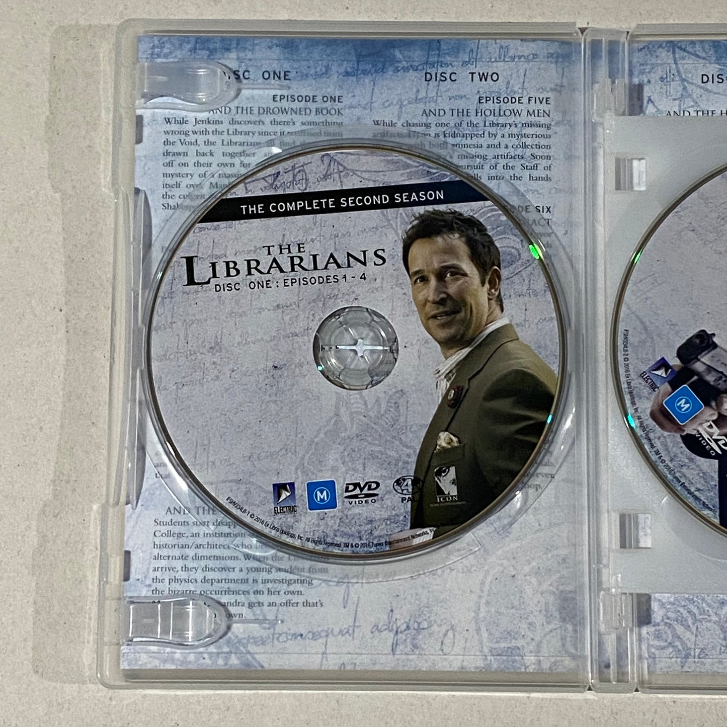 The Librarians Complete Seasons 1 - 3 DVD Noah Wylie Sci-fi Bundle Set PAL 4 VGC