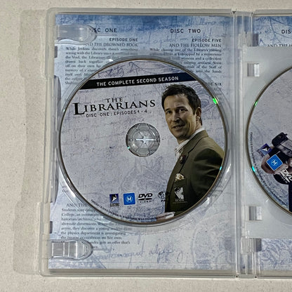 The Librarians Complete Seasons 1 - 3 DVD Noah Wylie Sci-fi Bundle Set PAL 4 VGC