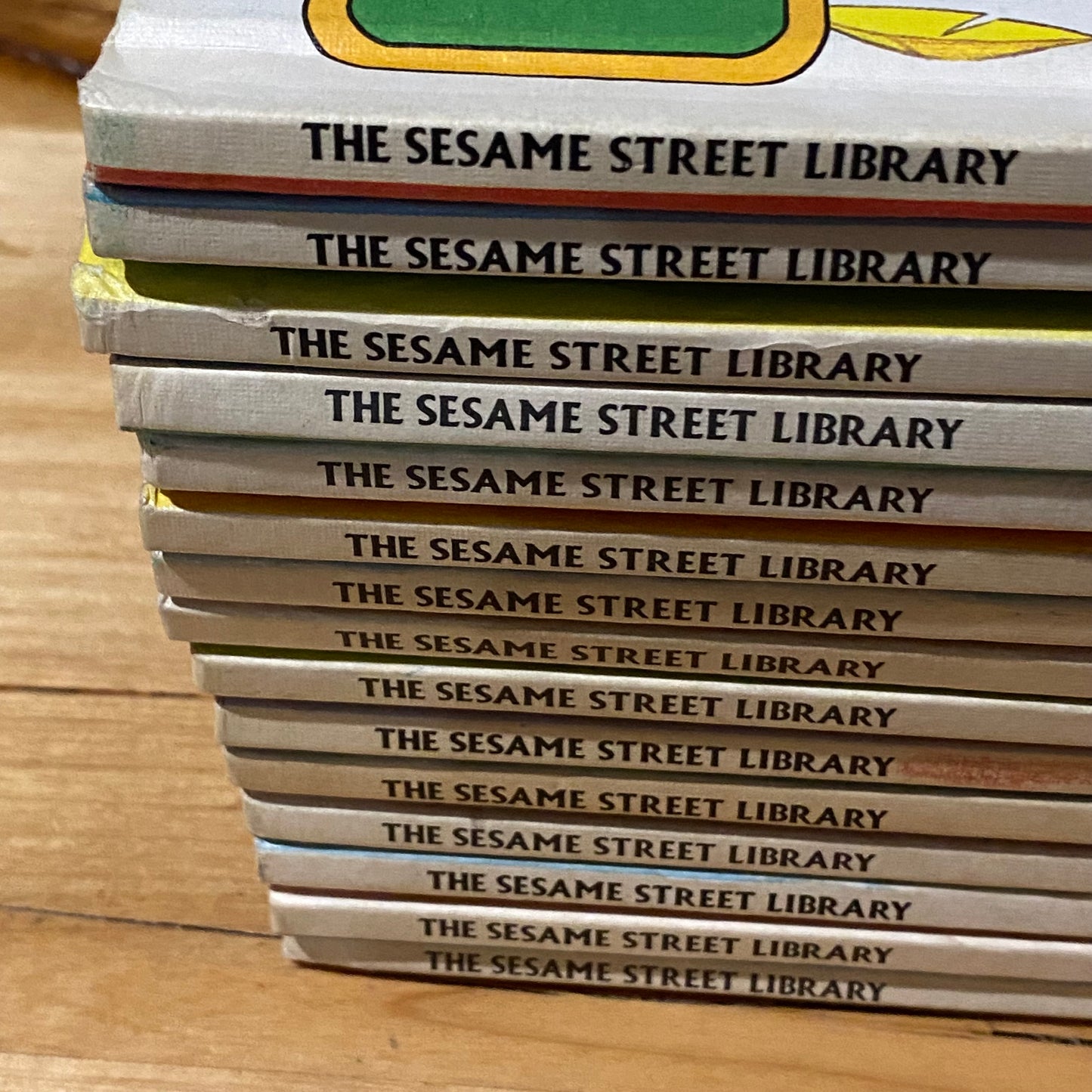 The Sesame Street Library Complete Set Jim Henson 1978-79 Hardcovers GD