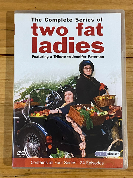 Two Fat Ladies Complete Series DVD 4-Disc Set PAL 2 VGC