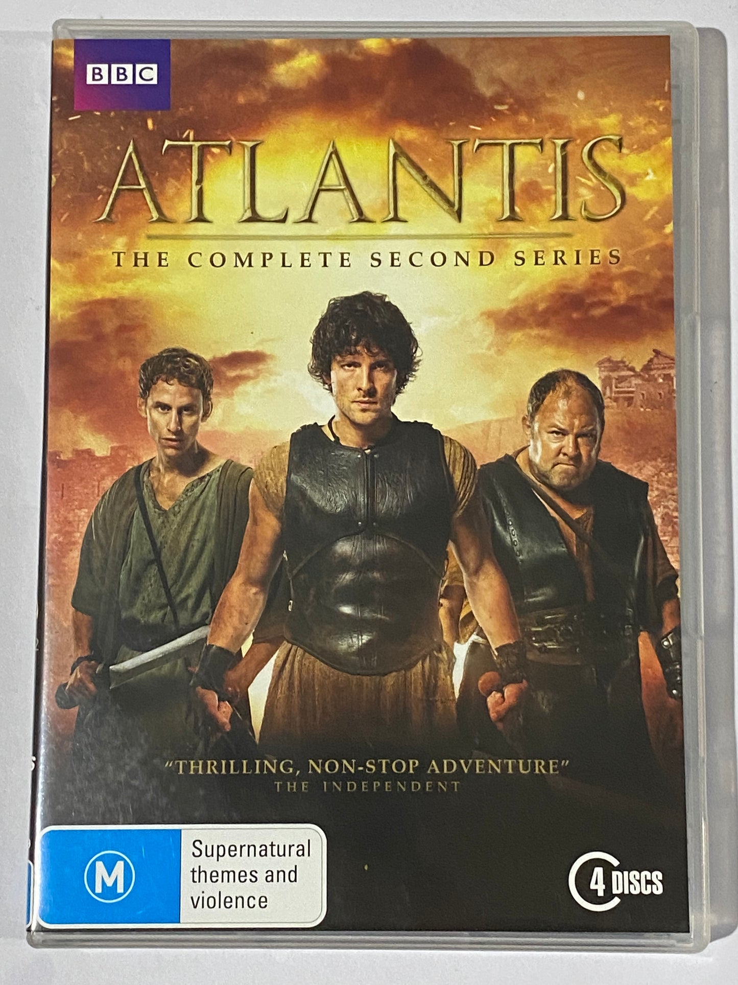 Atlantis Series 1 and 2 Complete Set DVD BBC Drama PAL 4 VGC