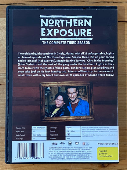 Northern Exposure Seasons 1,3,4 & 5 DVD 6-Disc Set PAL 4 VGC