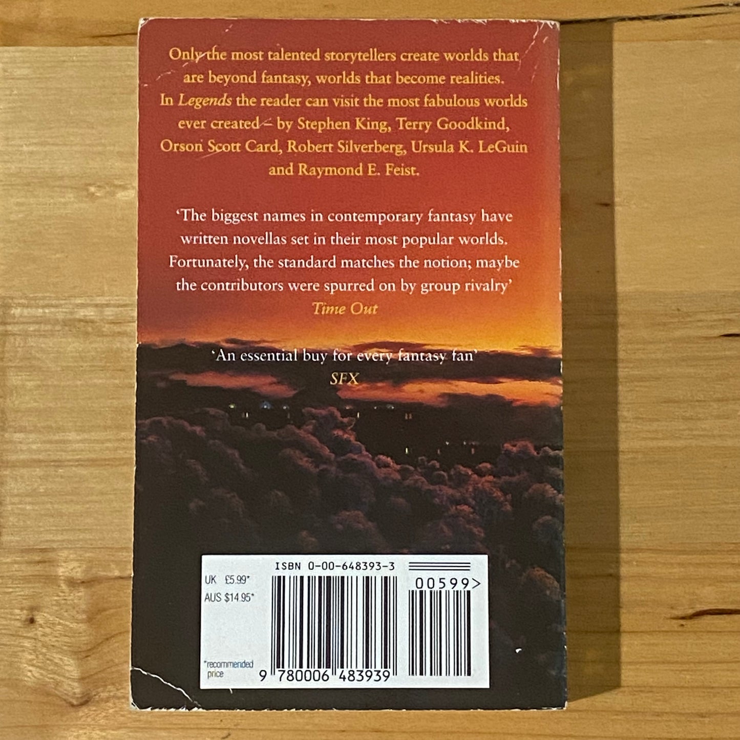 Legends Science Fiction & Fantasy Anthology Paperback 2000 GD