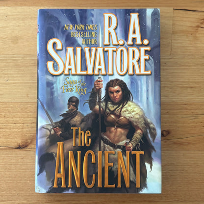 The Ancient by R.A. Salvatore Saga Of The First King Hardcover 2008 GD