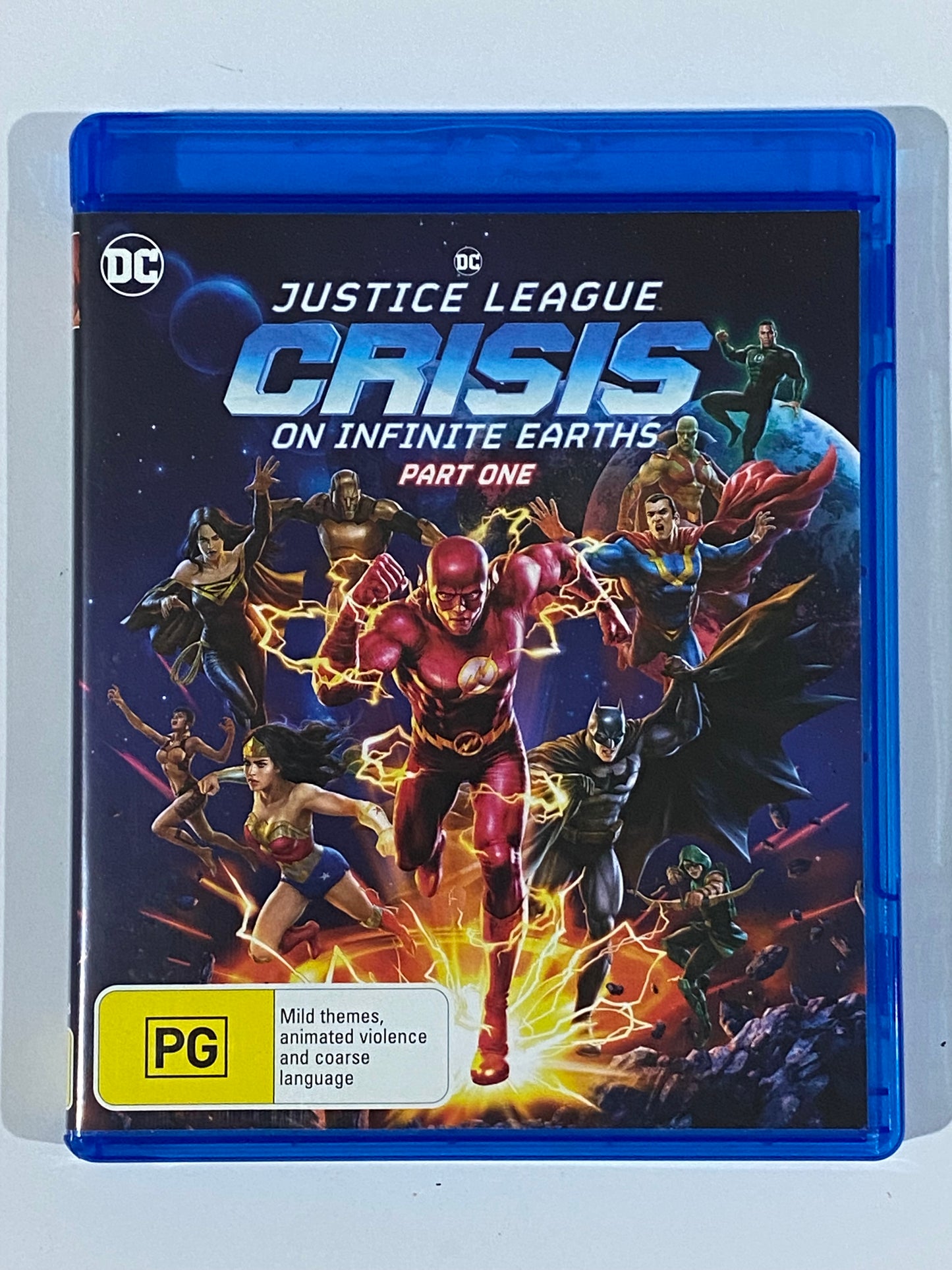 Justice League Crisis On Infinite Earths Part 1 Blu-ray DC Comics Region B VGC