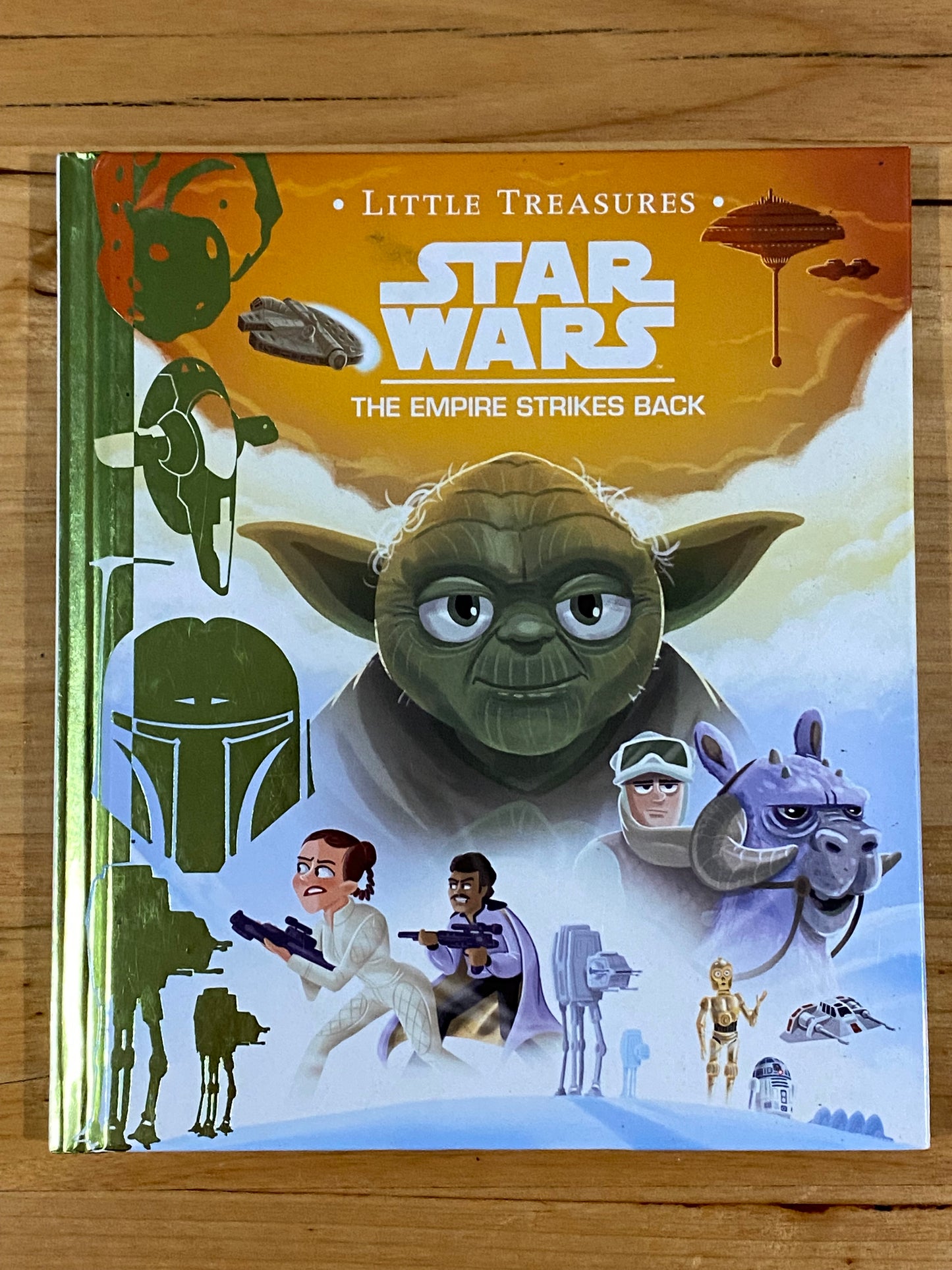 Little Treasures Star Wars The Empire Strikes Back Hardcover Book GD