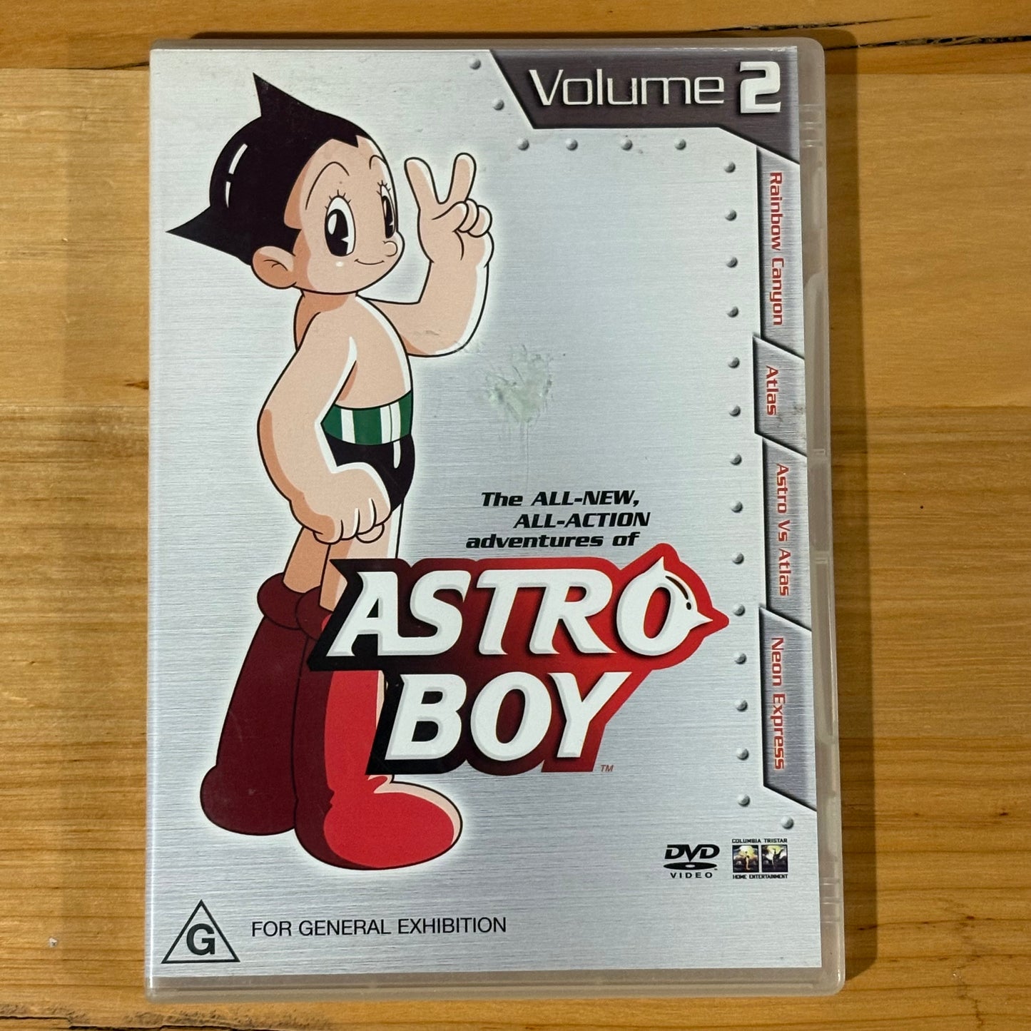 Astro Boy Volumes 1-6 DVD 2003 TV Series PAL 4 VGC - Vol 3 is Sealed