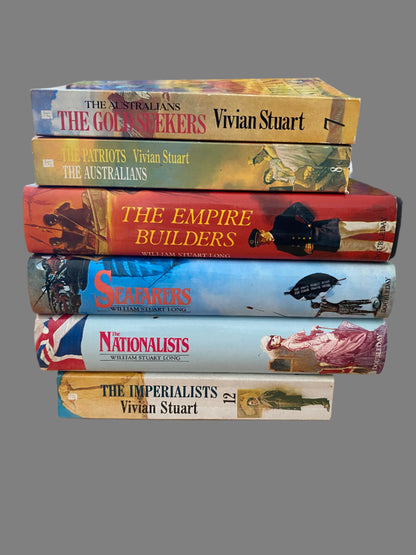 The Australians by Vivian Stuart William Stuart Long Complete Set Bundle GD