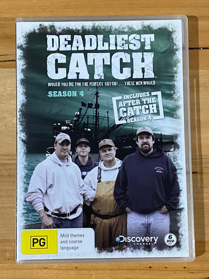 Deadliest Catch Season 1-11 DVD Discovery Channel PAL 4 VGC