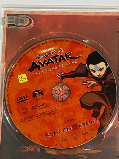 Avatar The Legend of Aang Complete Books 1-3 DVD PAL 4 Set VGC