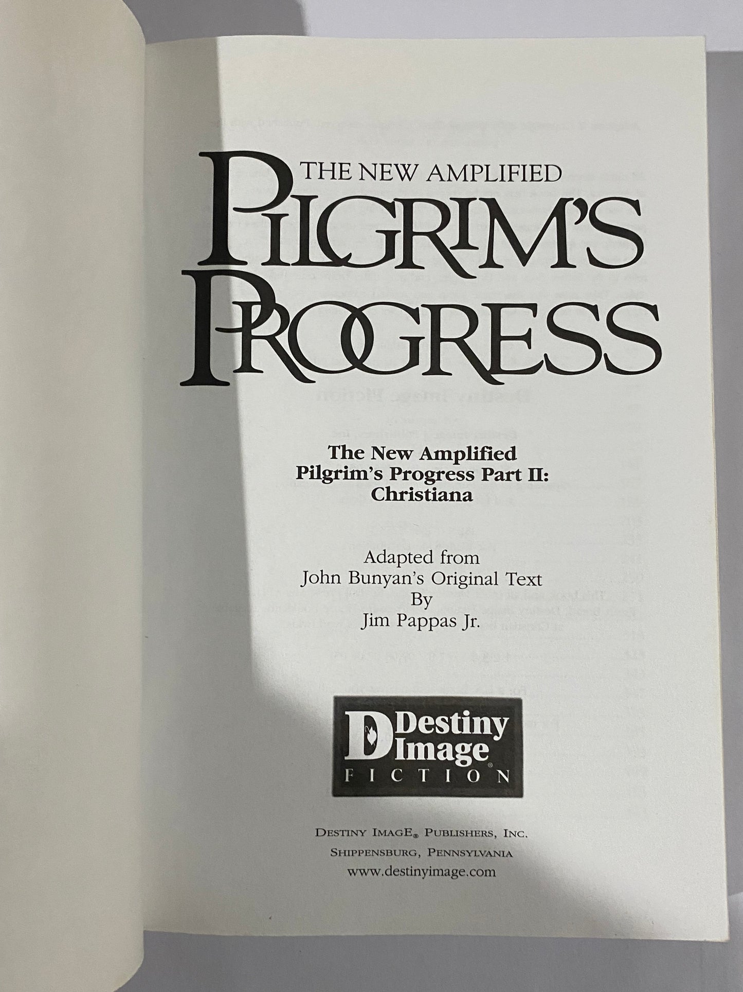 The New Amplified Pilgrim's Progress Part 2 Paperback 2005 VGC