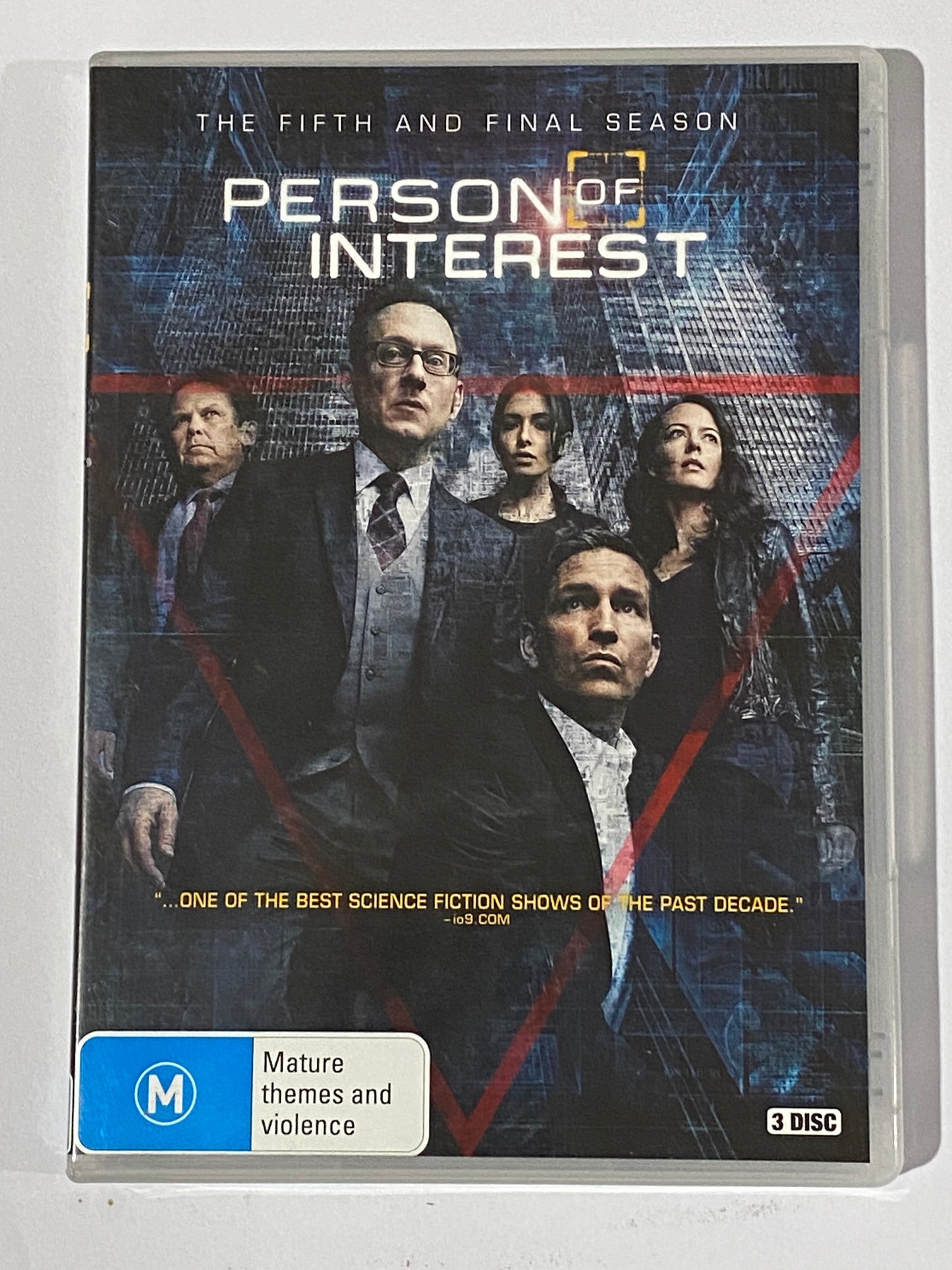 Person Of Interest Complete Seasons 1-5 DVD Every Episode PAL 4 VGC