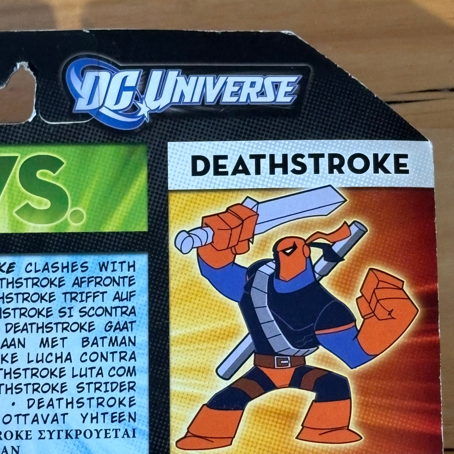 DC Universe Action League Batman vs Deathstroke 2011 New Sealed