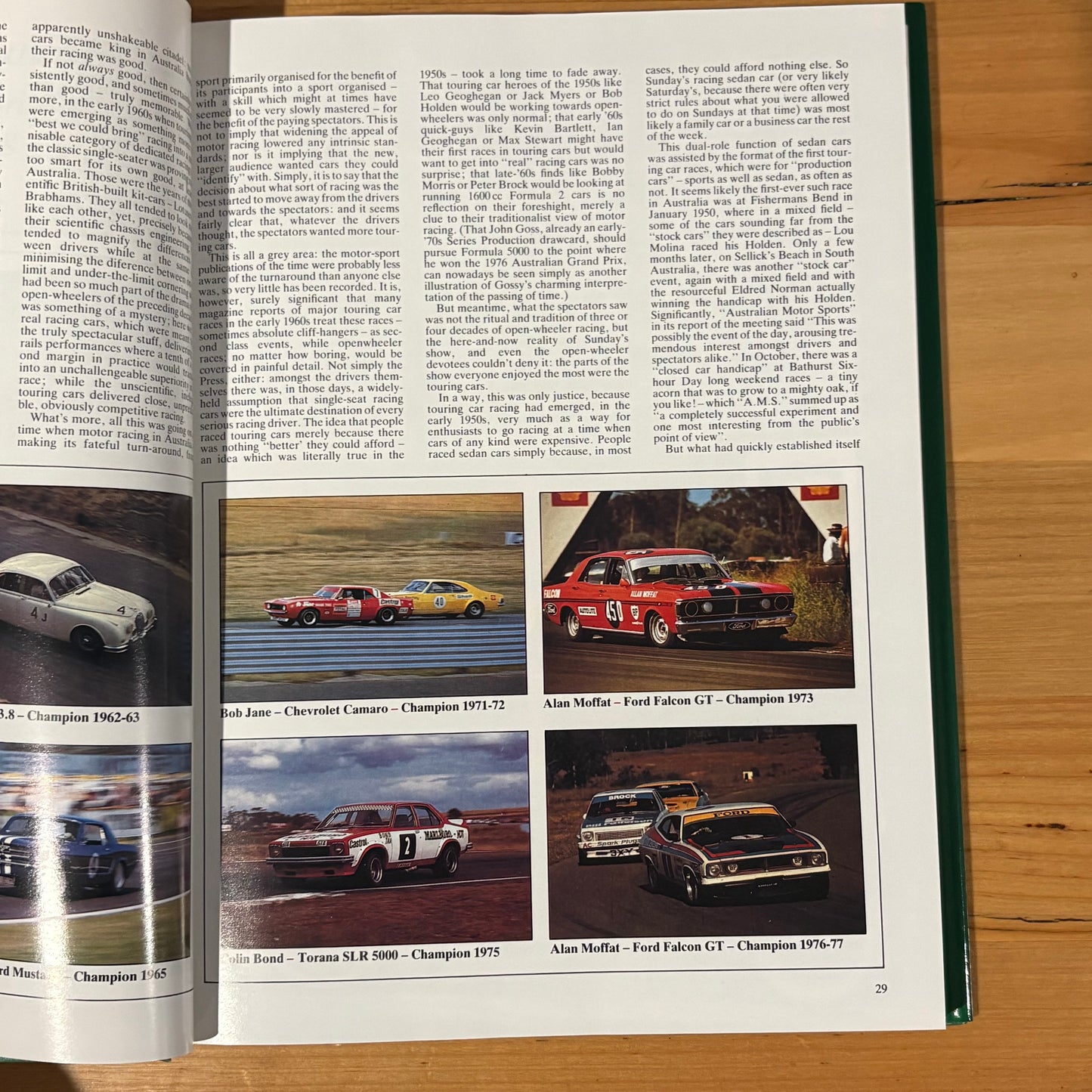 Australian Motor Racing Year 14 1984/85 Hardcover GD