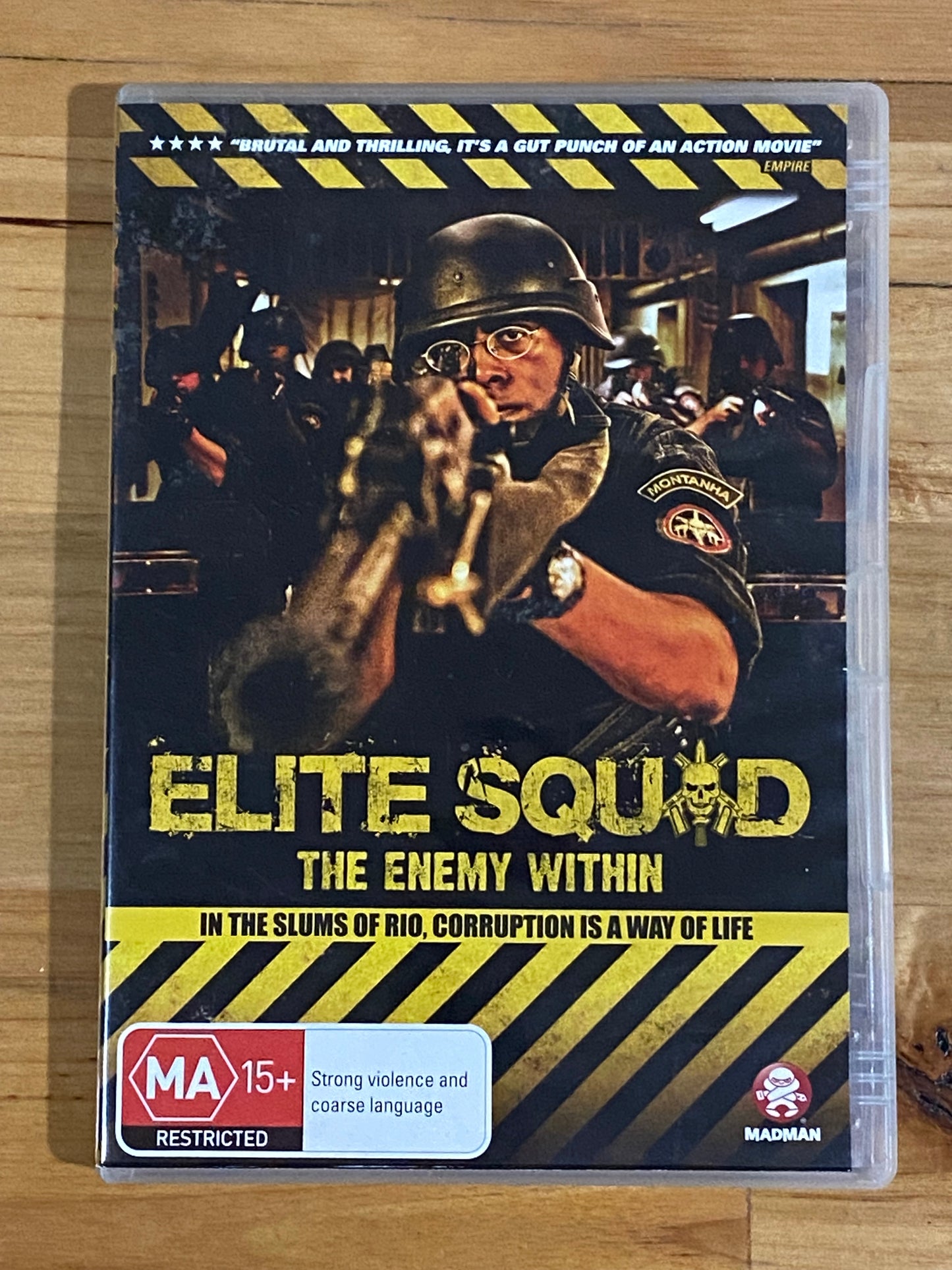 Elite Squad The Enemy Within DVD PAL 4 VGC