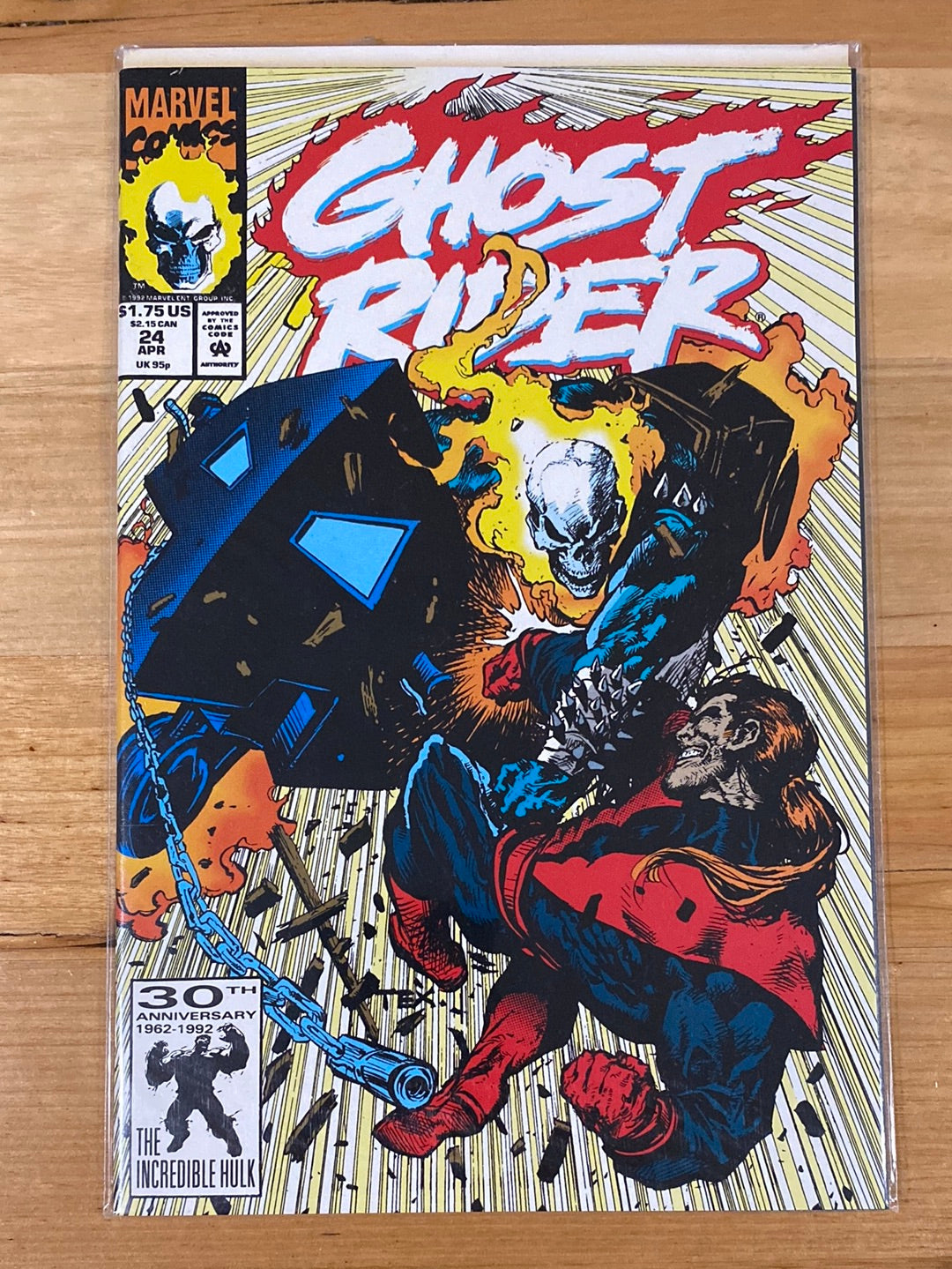 GHOST RIDER (1990) #24 DIRECT EDITION (NM)