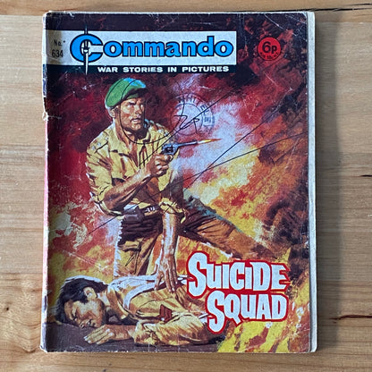Commando War Comic #634 Suicide Squad 1972
