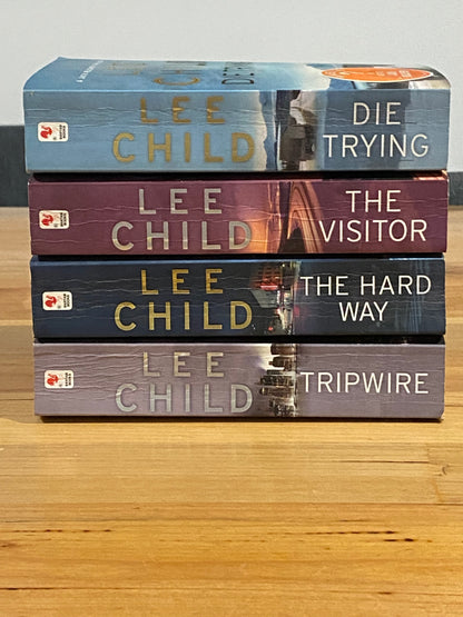 Jack Reacher Novels by Lee Child Paperback Four Book Bundle