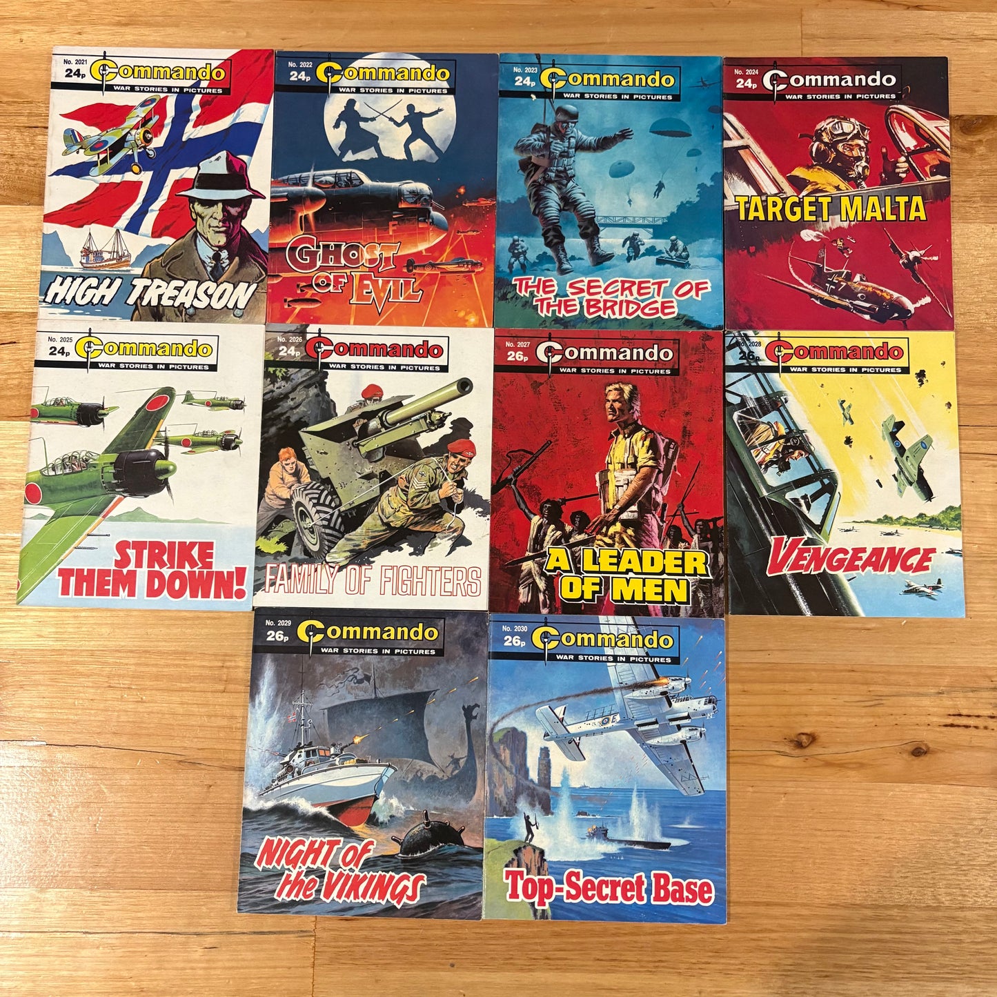 Commando War Comics 2021-2030 Complete Set DC Thomson GD