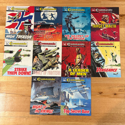 Commando War Comics 2021-2030 Complete Set DC Thomson GD