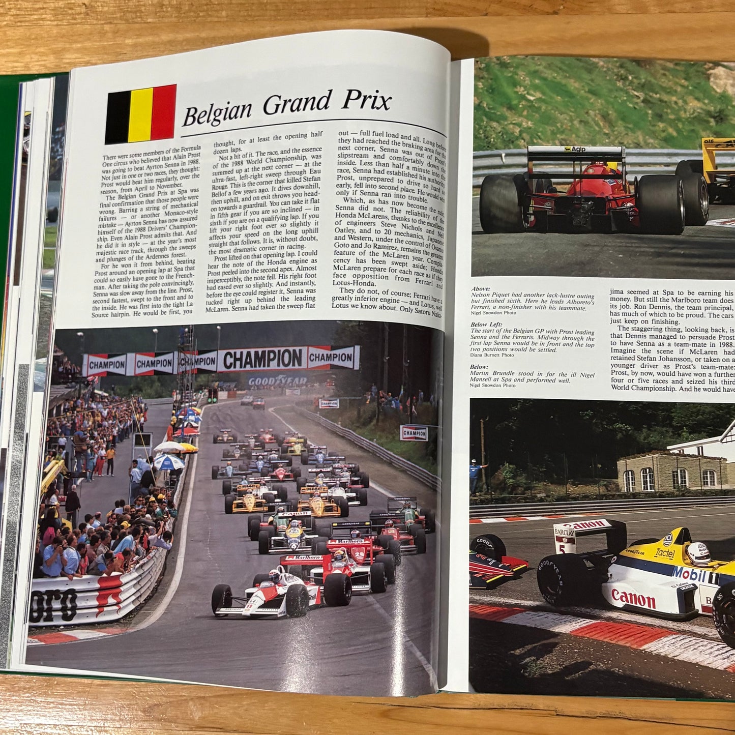 Australian Motor Racing Year 18 1988/89 Hardcover GD