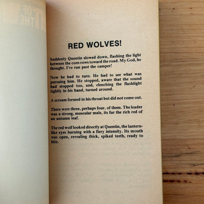 Night Of The Wolf by Jay Callahan Paperback 1979 GD