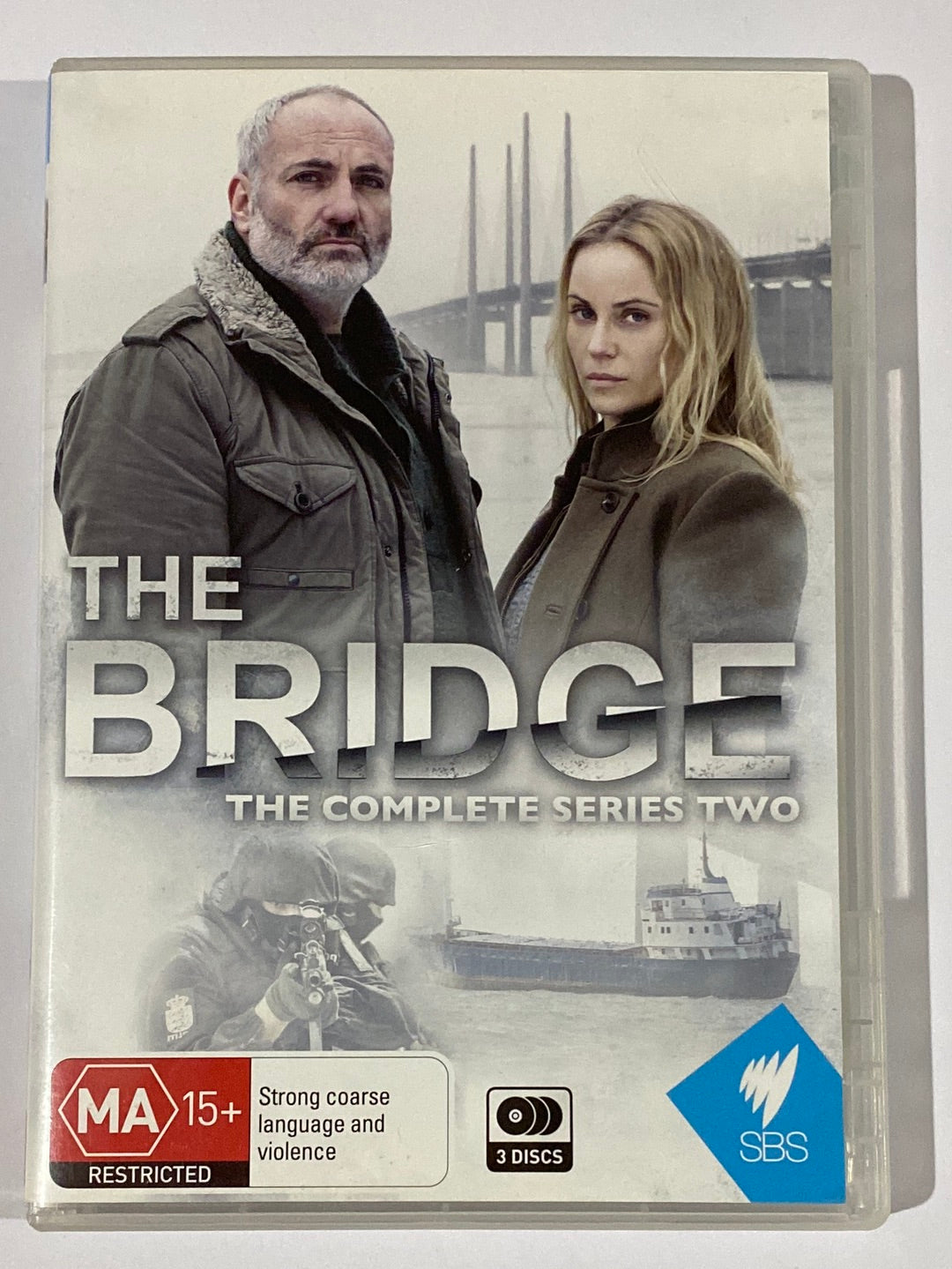 The Bridge Complete Series One & Two DVD Swedish/Danish Crime Thriller PAL 4 VGC