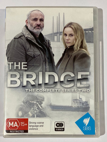 The Bridge Complete Series One & Two DVD Swedish/Danish Crime Thriller PAL 4 VGC