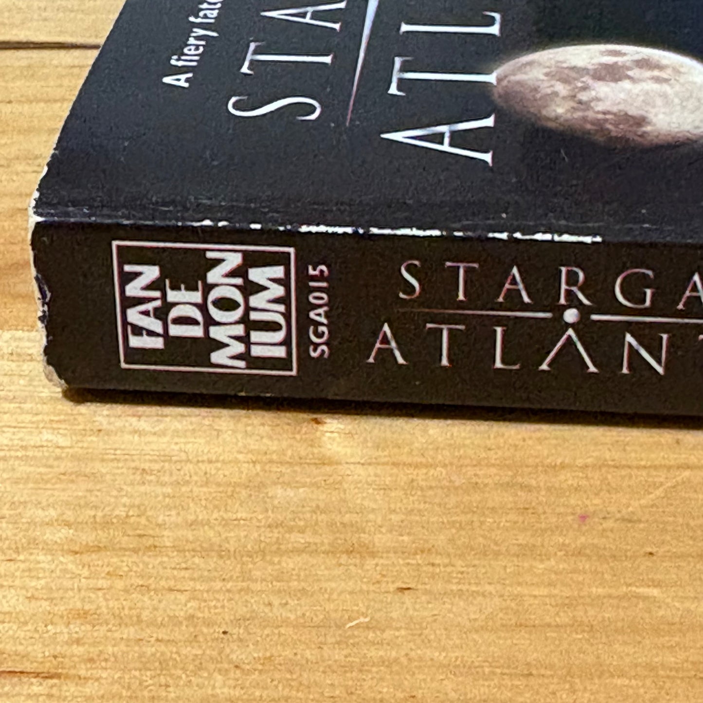 Stargate Atlantis Brimstone Wilson & Macomber Paperback Sci-Fi 2010 GD