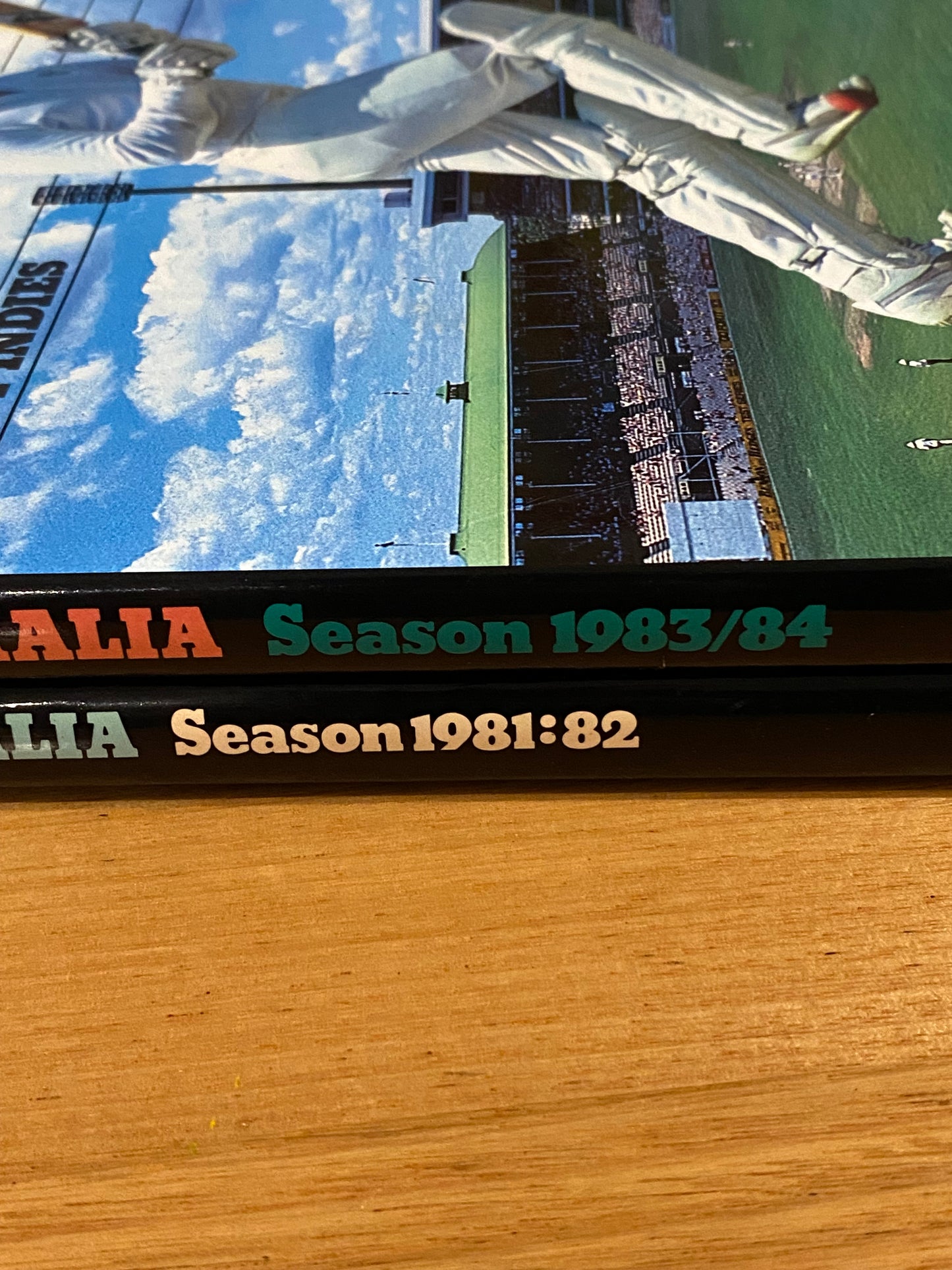 Cricket In Australia Seasons 1981/82 and 1983/84 Hardcover Books GD