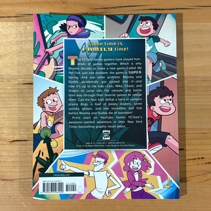 FGTeeV Out Of Time! Saves The World! Into The Game Graphic Novel Bundle