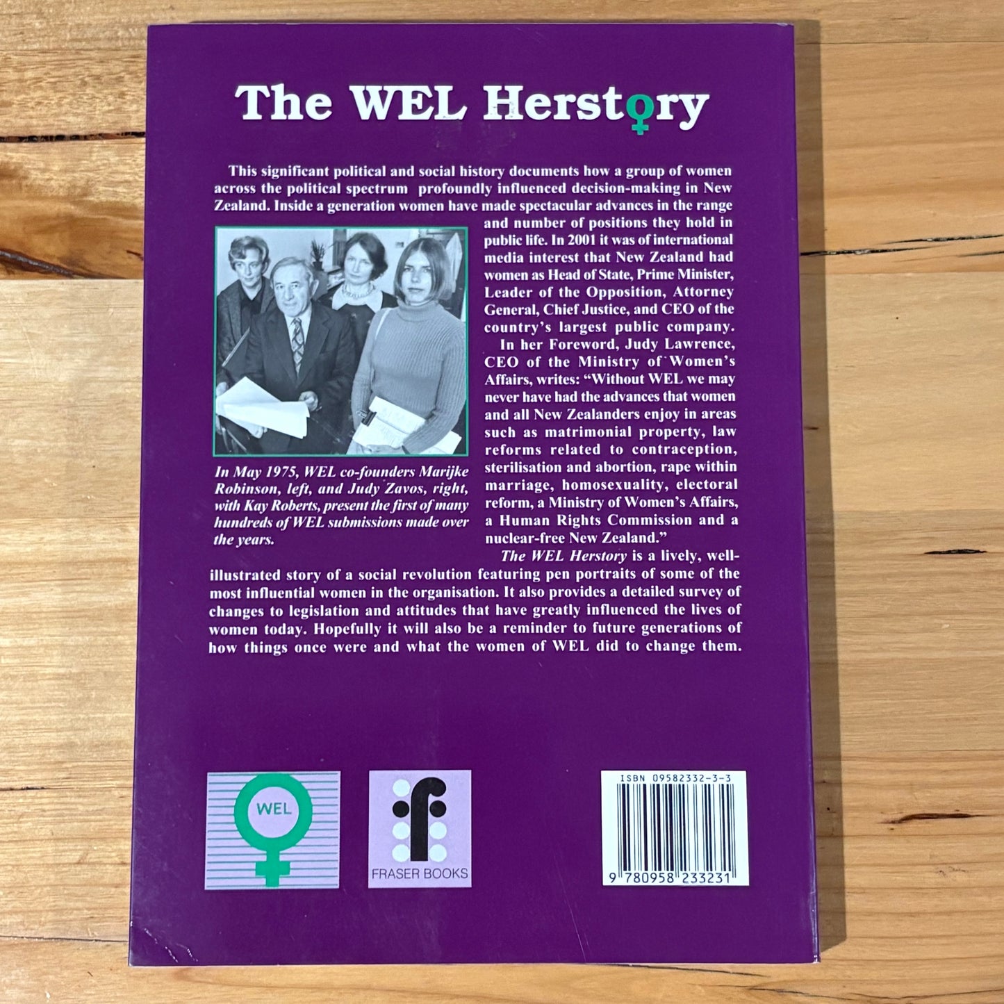 The WEL Herstory Women's Electoral Lobby in New Zealand 1975-2002 Paperback GD