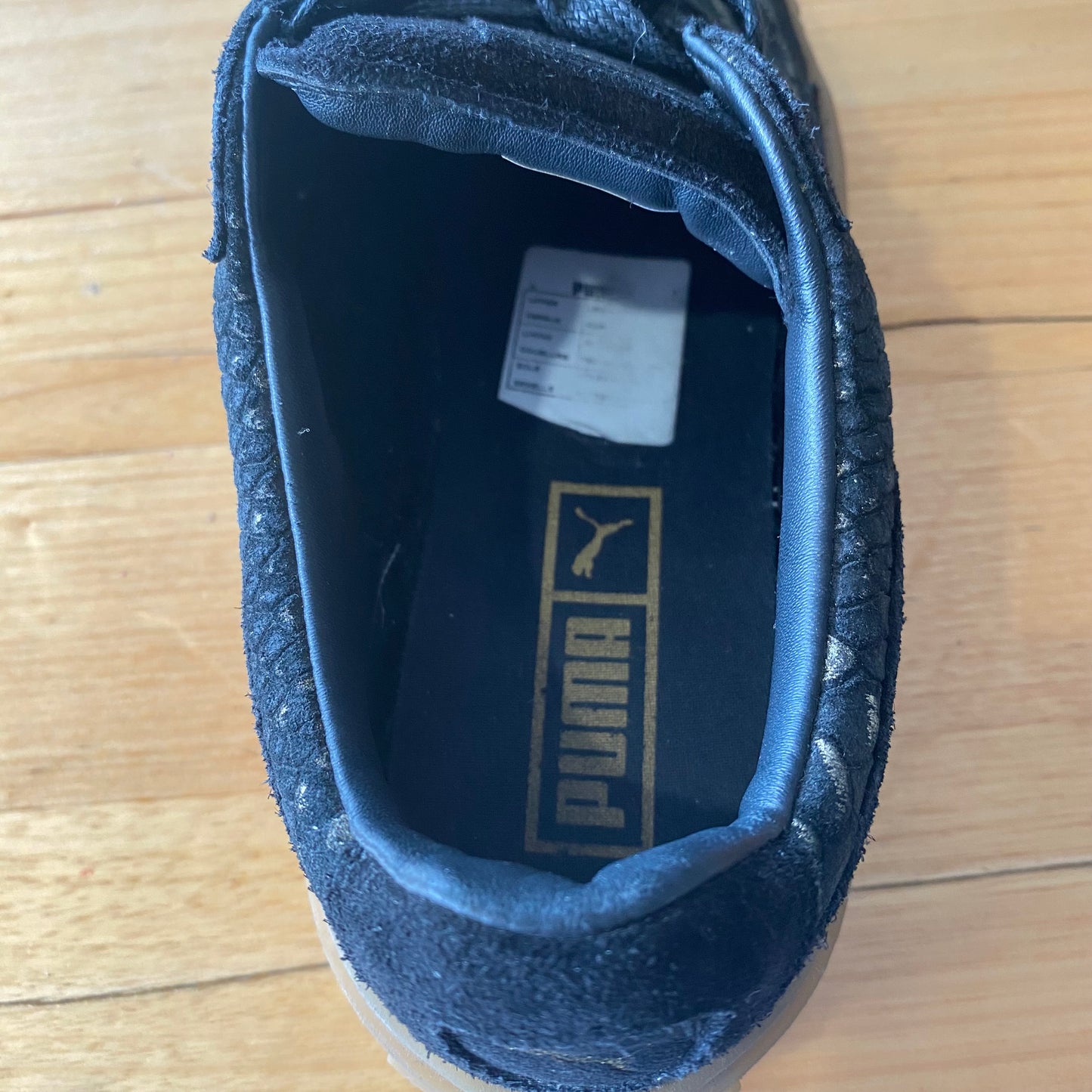 Puma Black Platform Casual Shoes Womens Size 7