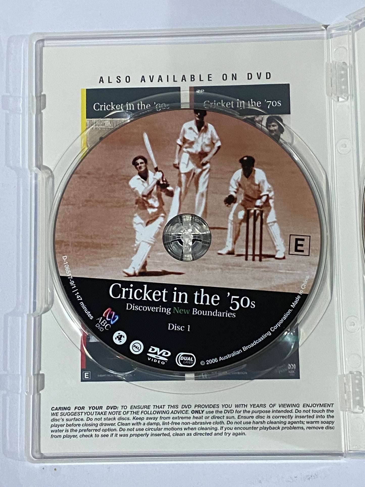 Cricket In The 50/60/70/80s DVD Bundle ABC Documentary 6-Disc PAL 4 VGC