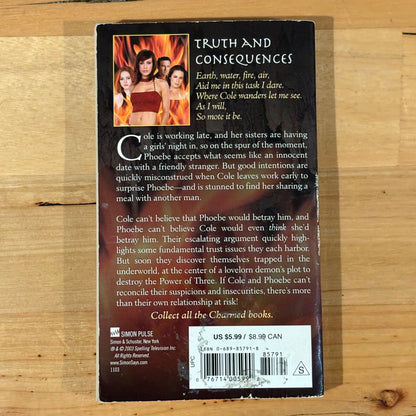 Charmed Paperback Novels by Constance M. Burge x 5 Bundle Vintage